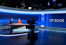 Fernsehen und Radio wachsen zusammen Nachrichtenstudio 21 ORF